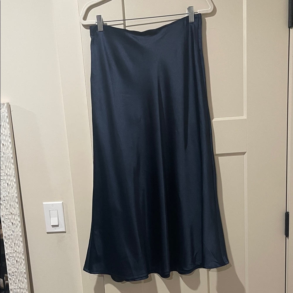Amazon Midnight Blue Midi Skirt